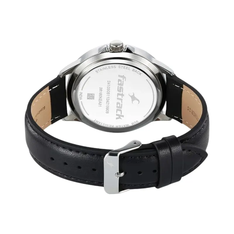 Fastrack Stunners Black Dial Red Men's Watch- 38160SL01